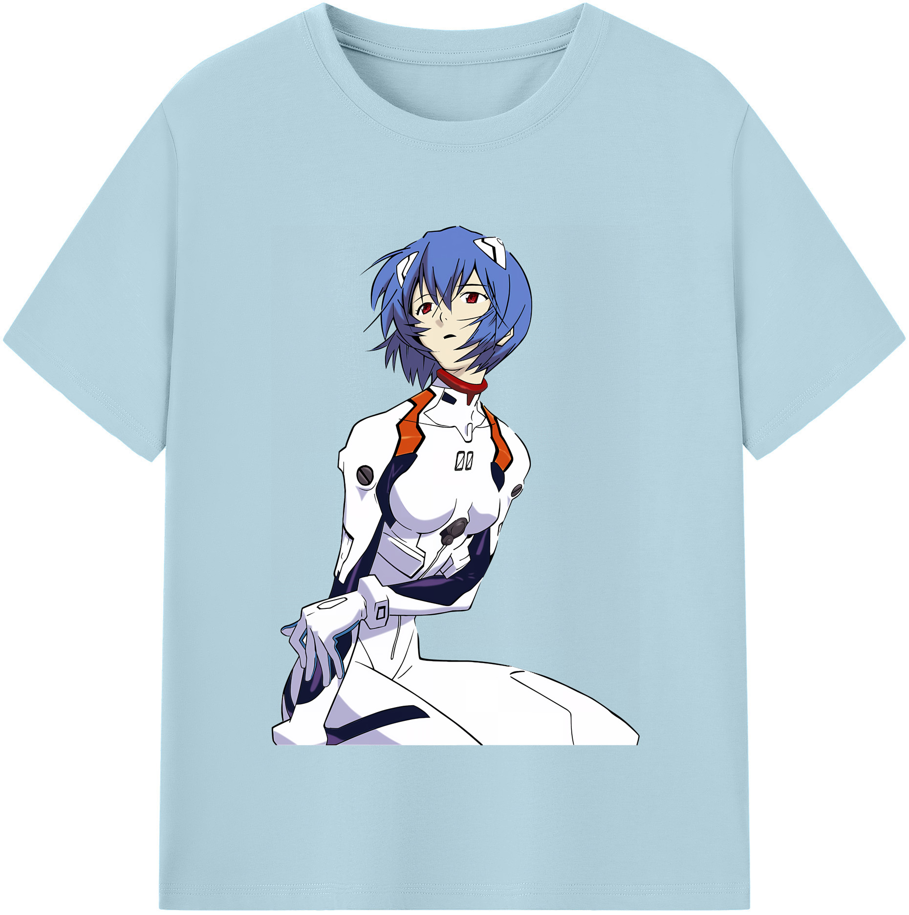 （画像用） EVA 新世紀エヴァンゲリオン 綿100％半袖Tシャツ（フロントプリント）